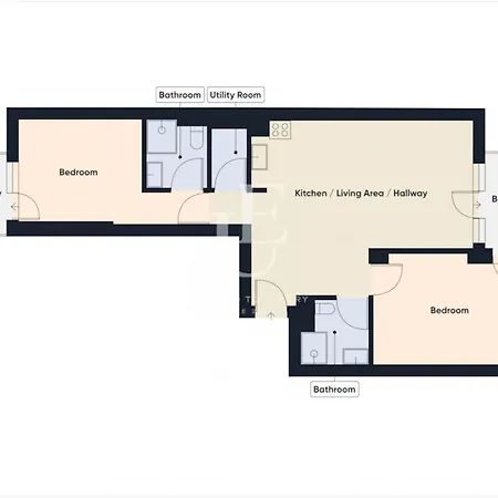 Tokiyo: A Lovely Center 2 Bedrooms With Private Parking Apartment